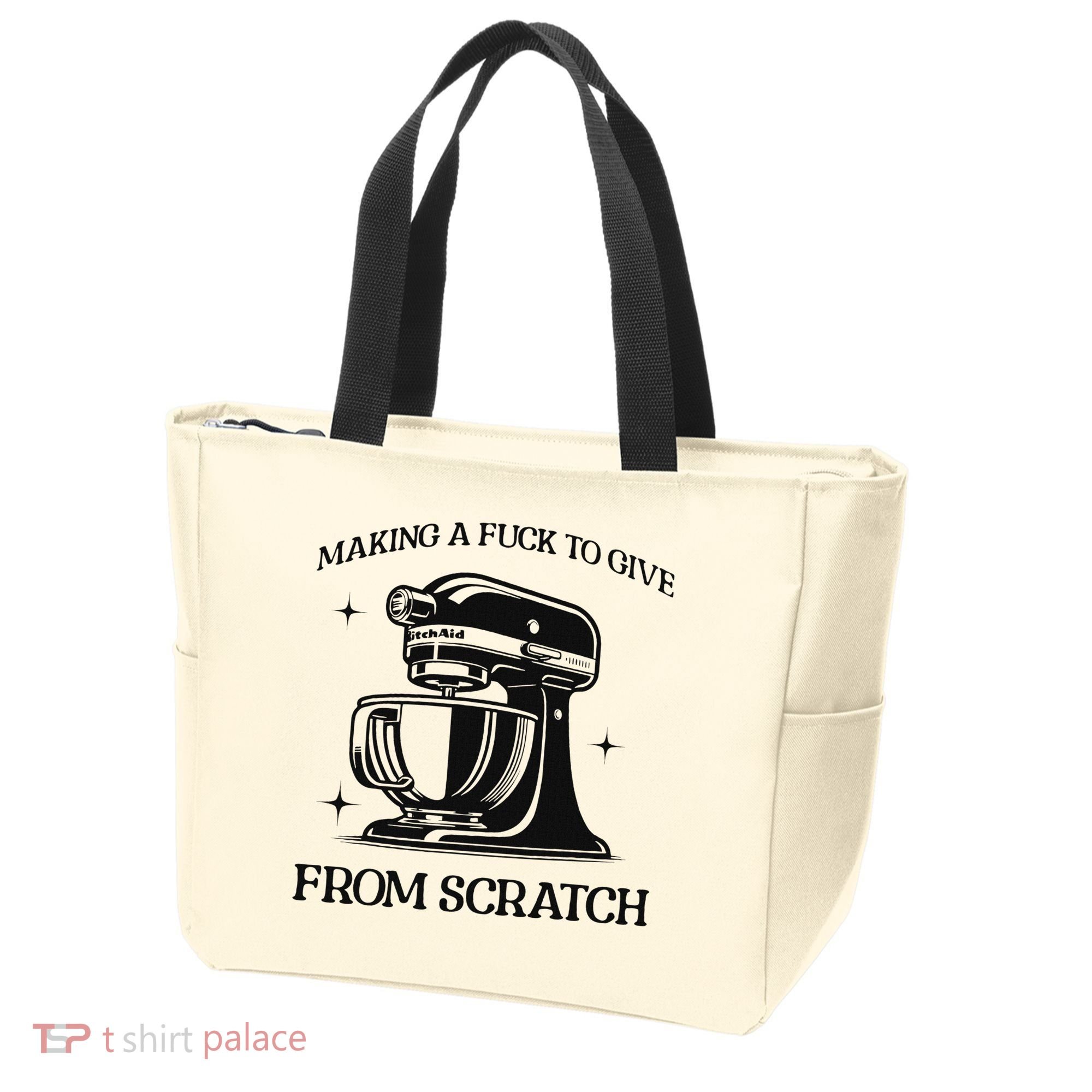 Sarcastic Vulgar Making A Fuck To Give Tote Bag