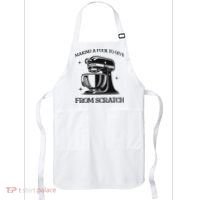 Sarcastic Vulgar Making A Fuck To Give Apron thumb 0