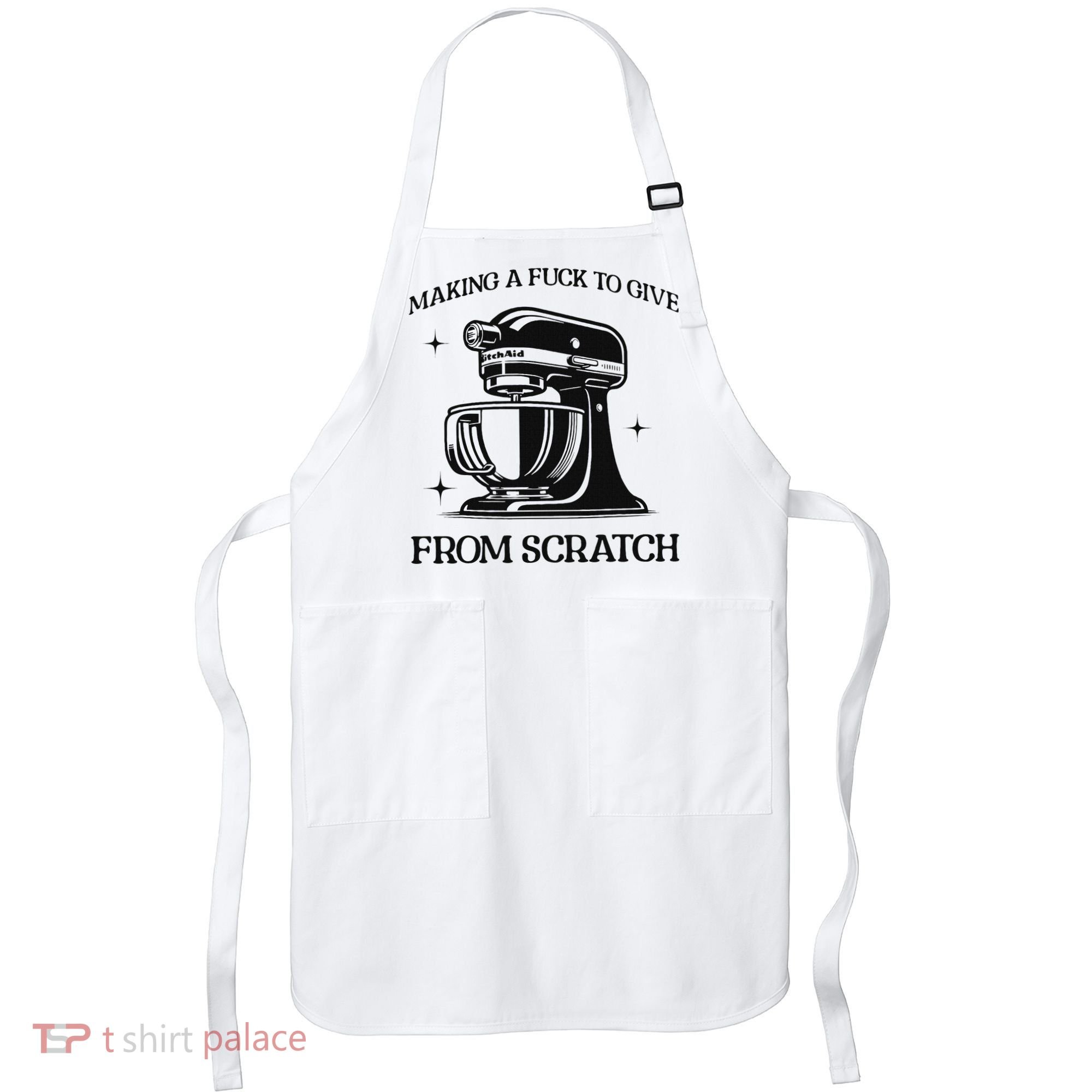 Sarcastic Vulgar Making A Fuck To Give Apron