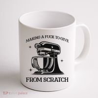 Sarcastic Vulgar Making A Fuck To Give Coffee Mug thumb 1