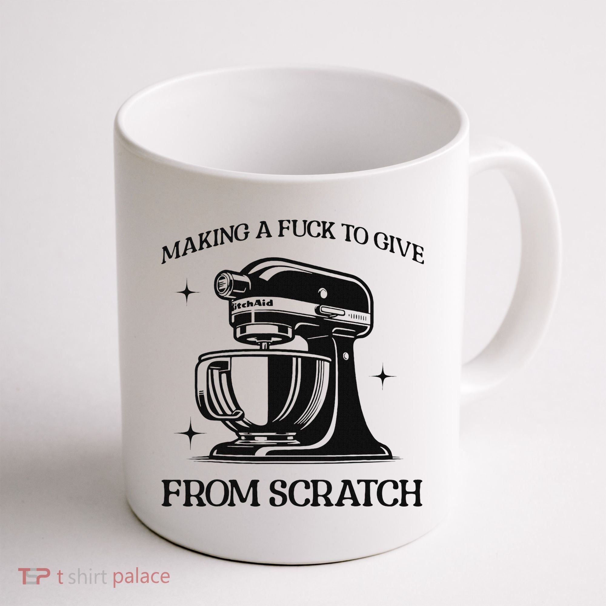 Sarcastic Vulgar Making A Fuck To Give Coffee Mug