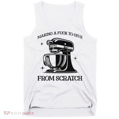 Sarcastic Vulgar Making A Fuck To Give Tank Top