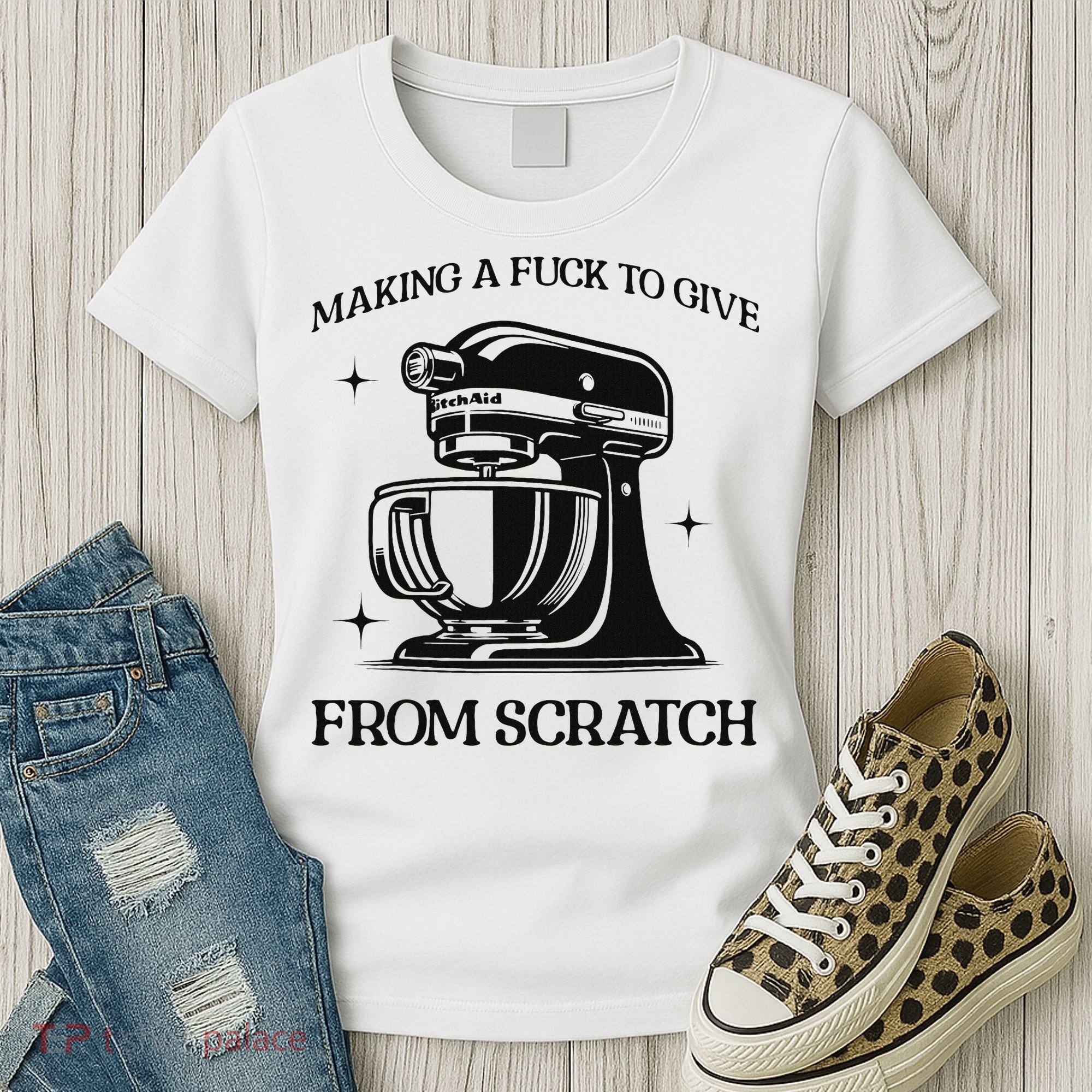Sarcastic Vulgar Making A Fuck To Give Women's T-Shirt