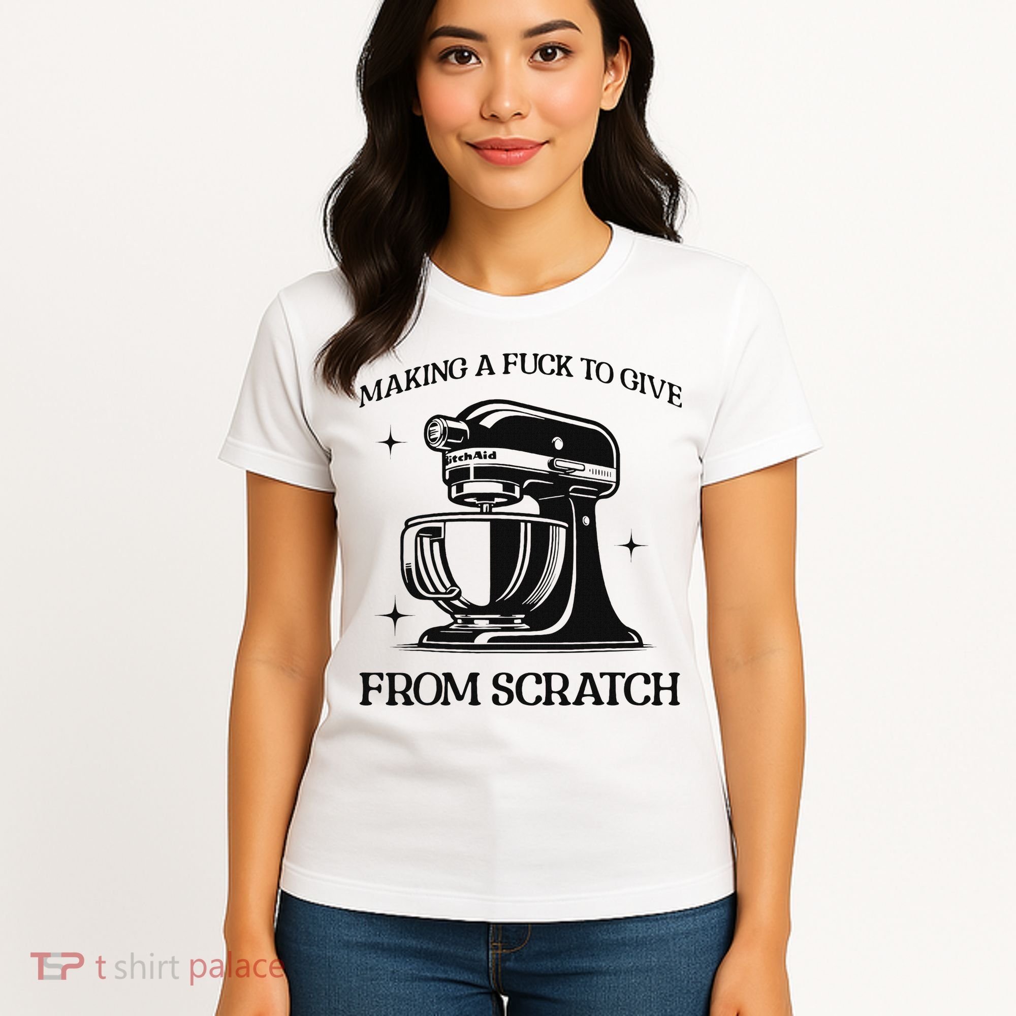 Sarcastic Vulgar Making A Fuck To Give Women's T-Shirt