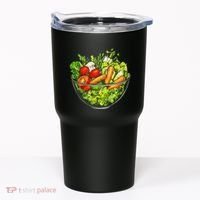 Saladkit Vegetable Motif Illustration Salad Kit Tumbler thumb 0