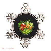 Saladkit Vegetable Motif Illustration Salad Kit Ornament thumb 0