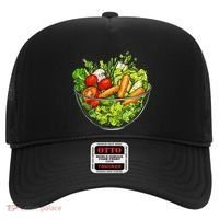 Saladkit Vegetable Motif Illustration Salad Kit Hat thumb 0
