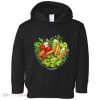 Saladkit Vegetable Motif Illustration Salad Kit Toddler Hoodie thumb 0