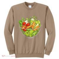 Saladkit Vegetable Motif Illustration Salad Kit Sweatshirt thumb 0