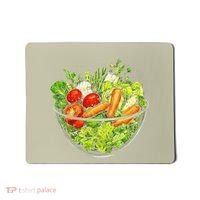 Saladkit Vegetable Motif Illustration Salad Kit Mousepad thumb 0