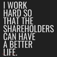 Shareholder Value Myth Funny Socialist Shareholder Activism Women's Sweatshirt thumb 2