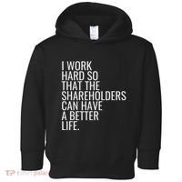 Shareholder Value Myth Funny Socialist Shareholder Activism Toddler Hoodie thumb 0