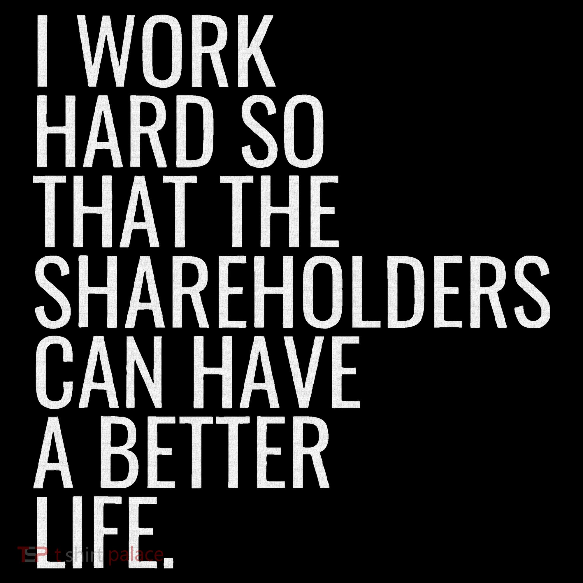 Shareholder Value Myth Funny Socialist Shareholder Activism Women's Long Sleeve Shirt