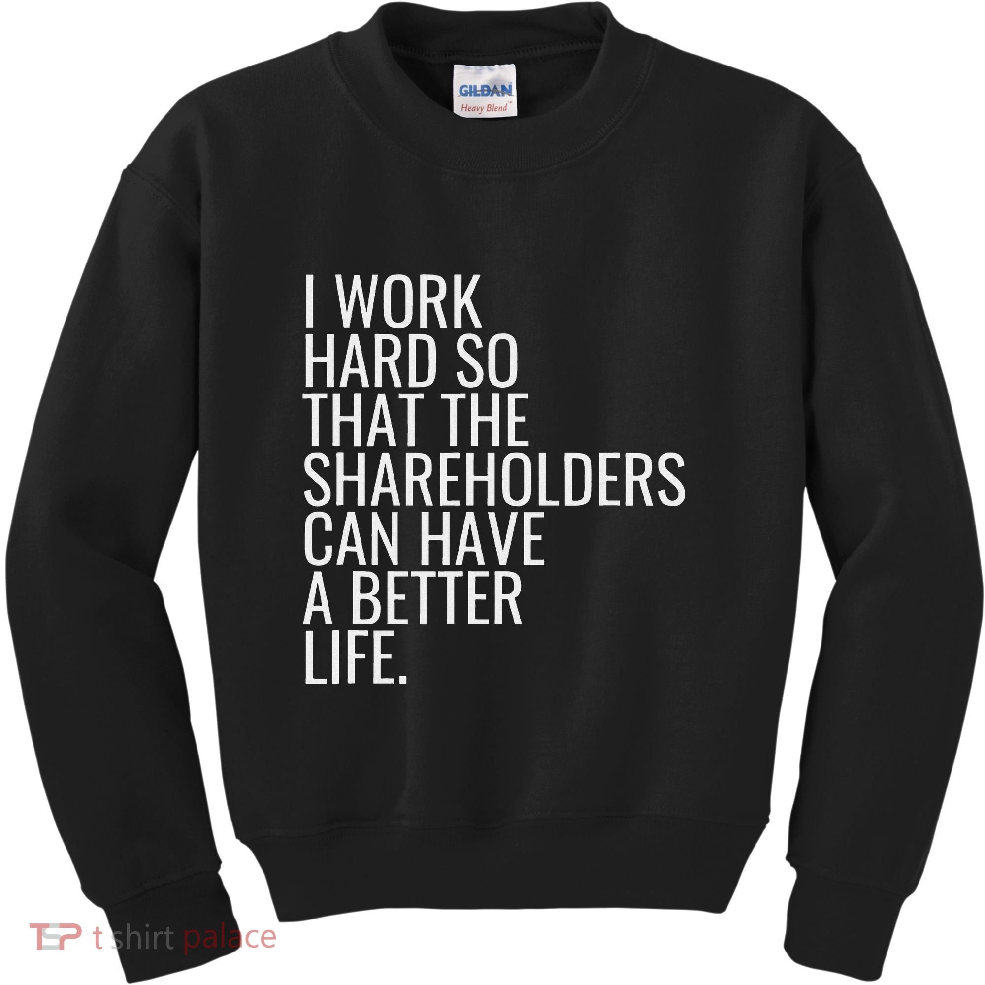 Shareholder Value Myth Funny Socialist Shareholder Activism Kids Sweatshirt