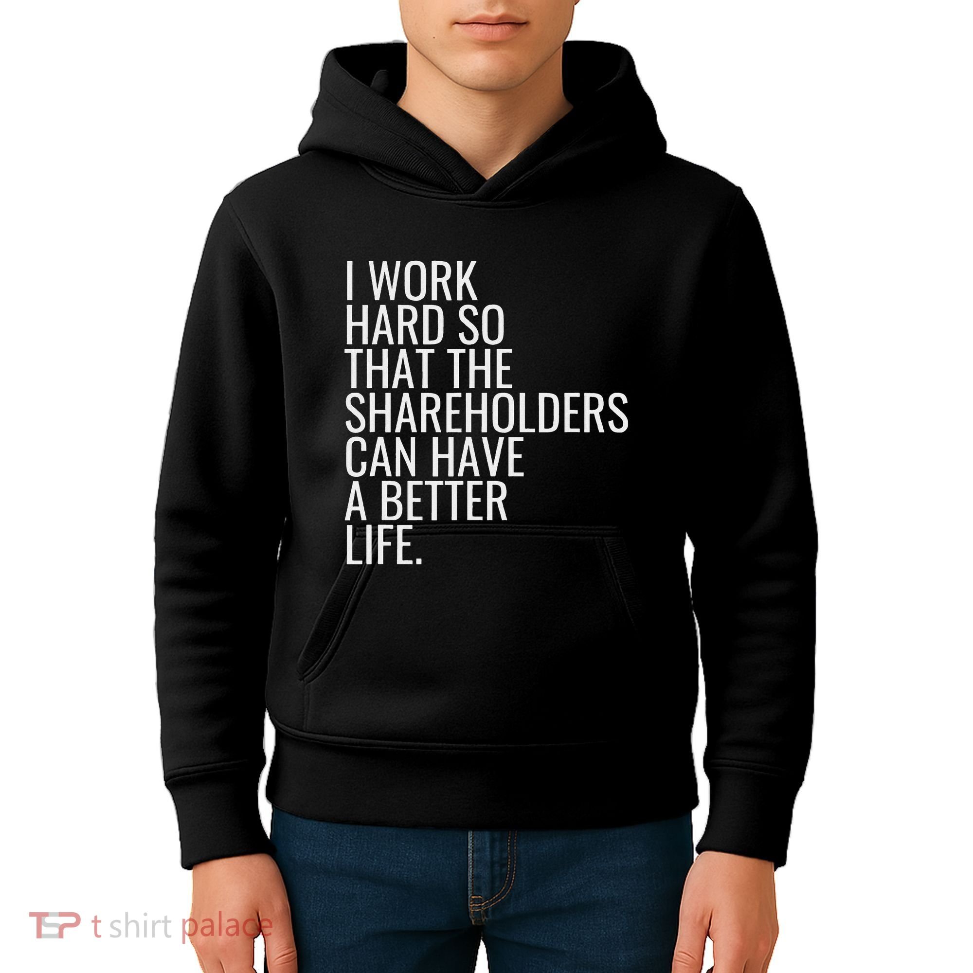 Shareholder Value Myth Funny Socialist Shareholder Activism Kids Hoodie