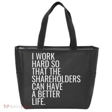 Shareholder Value Myth Funny Socialist Shareholder Activism Tote Bag