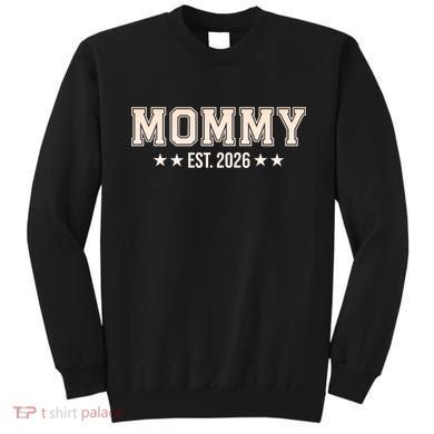 Sporty Varsity Mama EST 2026 Sweatshirt