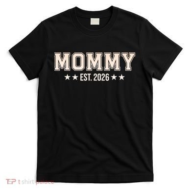 Sporty Varsity Mama EST 2026 T-Shirt