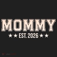 Sporty Varsity Mama EST 2026 Beanie thumb 2