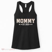 Sporty Varsity Mama EST 2026 Women's Tank Top thumb 0
