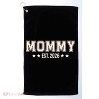Sporty Varsity Mama EST 2026 Golf Towel thumb 0