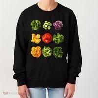 Saladkit Vegetable Motif Garden Saladkit Women's Sweatshirt thumb 0