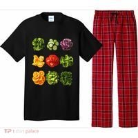 Saladkit Vegetable Motif Garden Saladkit Pajama Set thumb 0