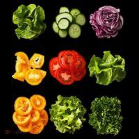 Saladkit Vegetable Motif Garden Saladkit Women's Hoodie thumb 2