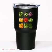 Saladkit Vegetable Motif Garden Saladkit Tumbler thumb 0
