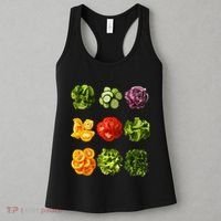 Saladkit Vegetable Motif Garden Saladkit Women's Tank Top thumb 3