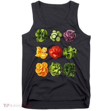 Saladkit Vegetable Motif Garden Saladkit Tank Top