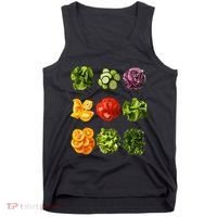 Saladkit Vegetable Motif Garden Saladkit Tank Top thumb 0