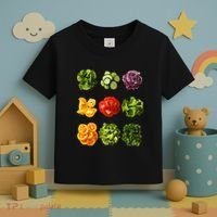 Saladkit Vegetable Motif Garden Saladkit Toddler T-Shirt thumb 3