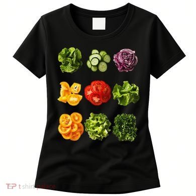 Saladkit Vegetable Motif Garden Saladkit Women's T-Shirt