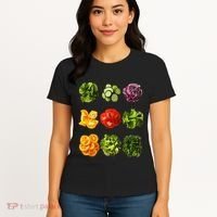 Saladkit Vegetable Motif Garden Saladkit Women's T-Shirt thumb 4