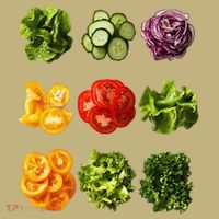 Saladkit Vegetable Motif Garden Saladkit Sweatshirt thumb 2