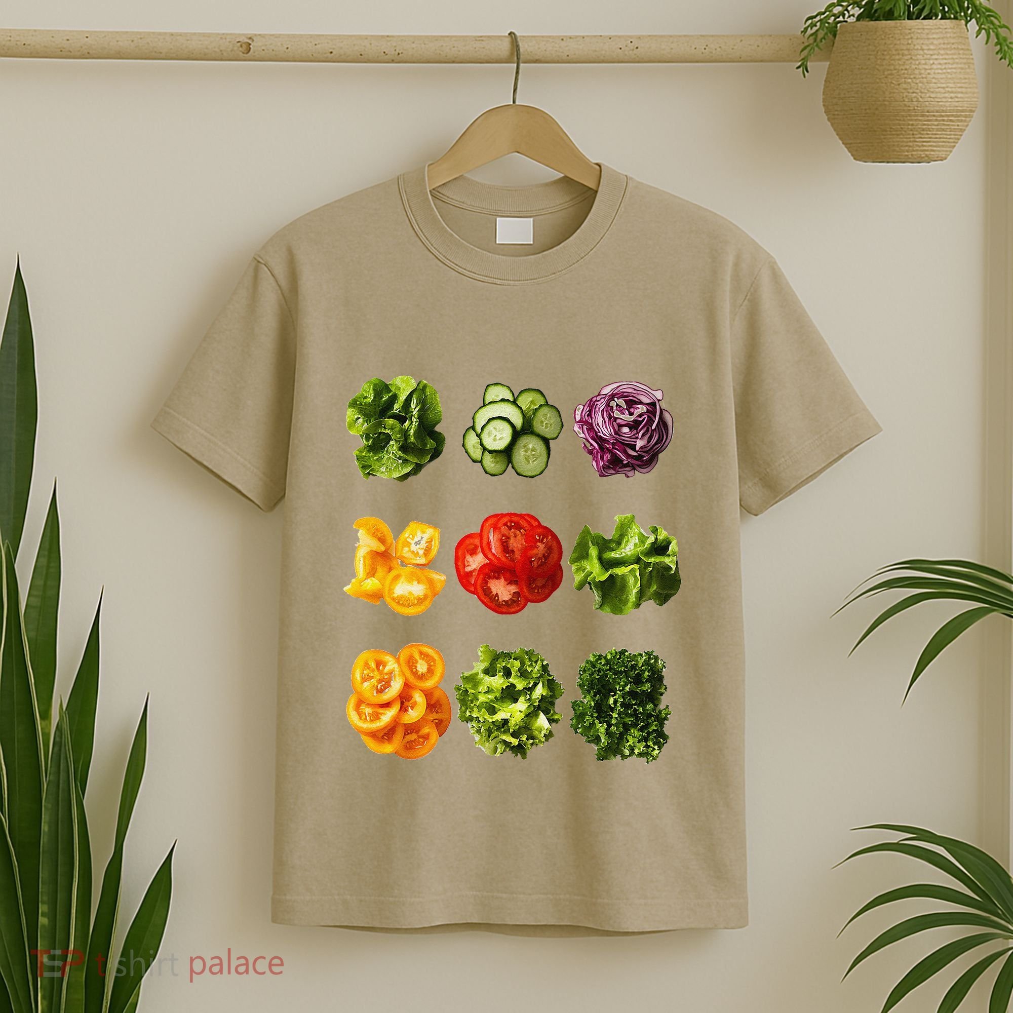 Saladkit Vegetable Motif Garden Saladkit T-Shirt