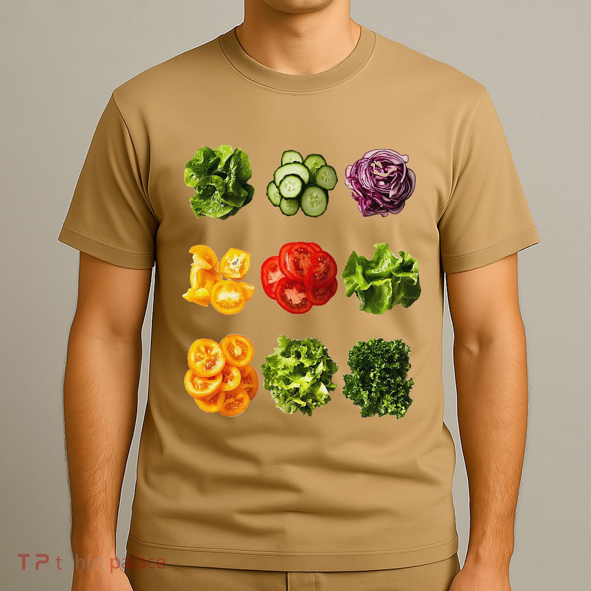 Saladkit Vegetable Motif Garden Saladkit T-Shirt