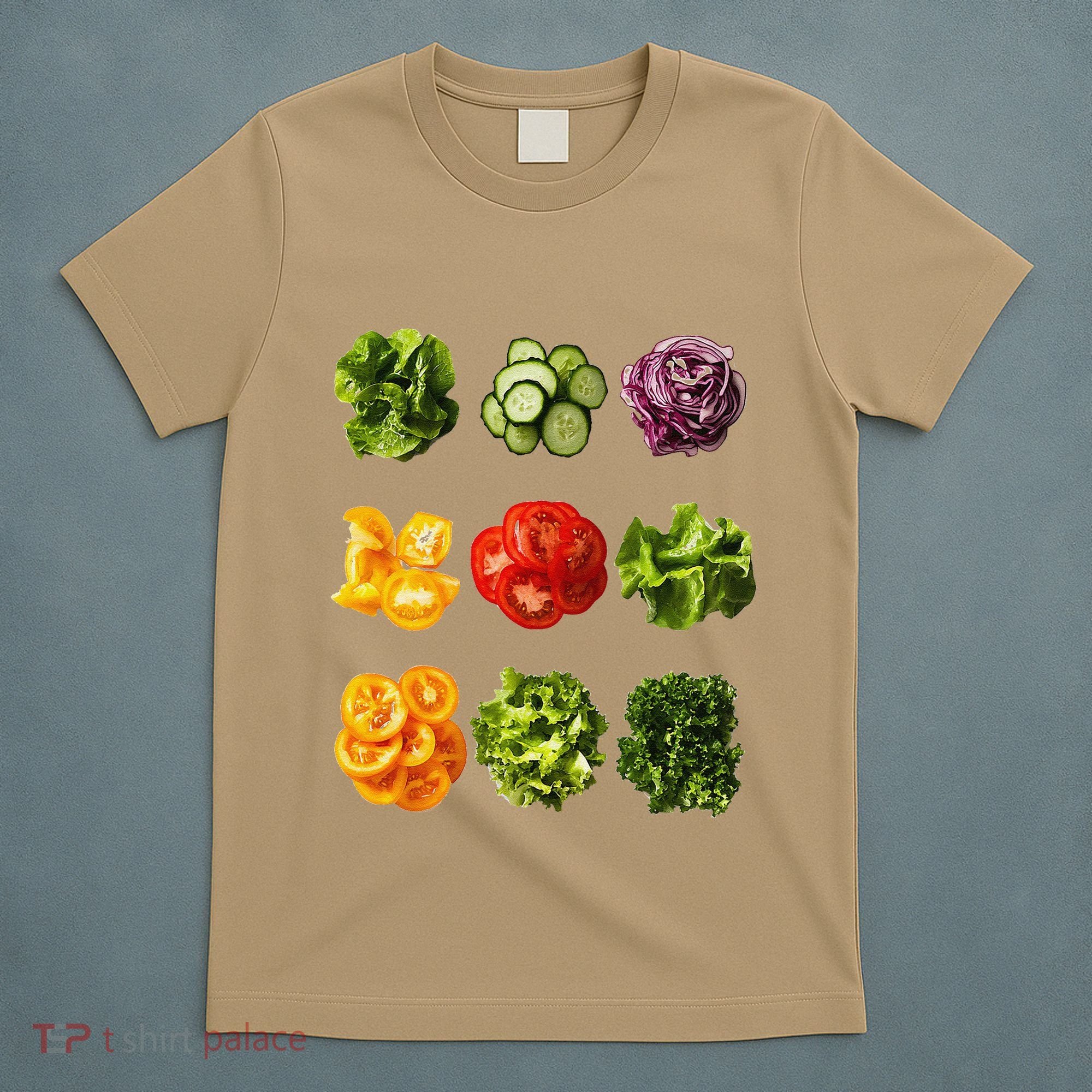 Saladkit Vegetable Motif Garden Saladkit T-Shirt