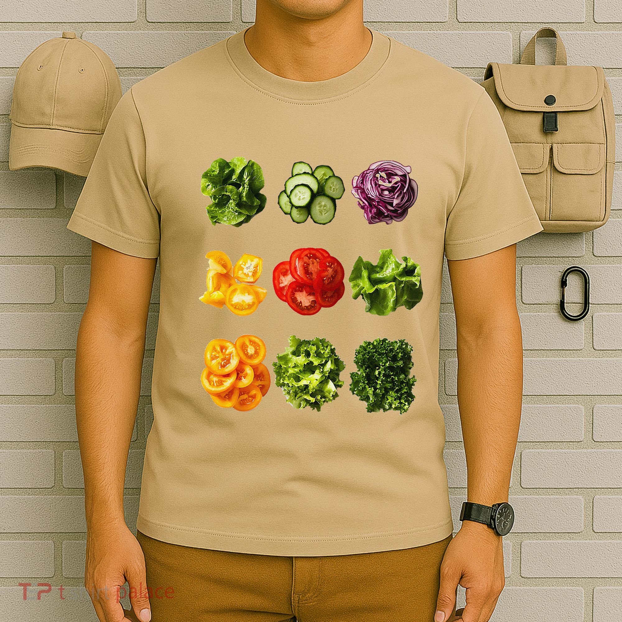 Saladkit Vegetable Motif Garden Saladkit T-Shirt