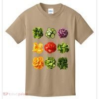 Saladkit Vegetable Motif Garden Saladkit Kids T-Shirt thumb 0