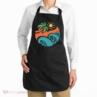 Summer Vacation Ocean Waves Apron thumb 2