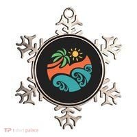 Summer Vacation Ocean Waves Ornament thumb 0
