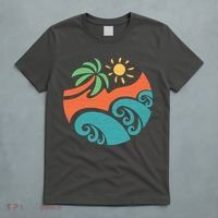 Summer Vacation Ocean Waves T-Shirt thumb 5