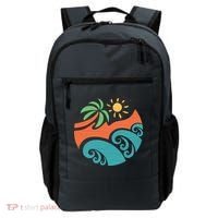 Summer Vacation Ocean Waves Backpack thumb 0