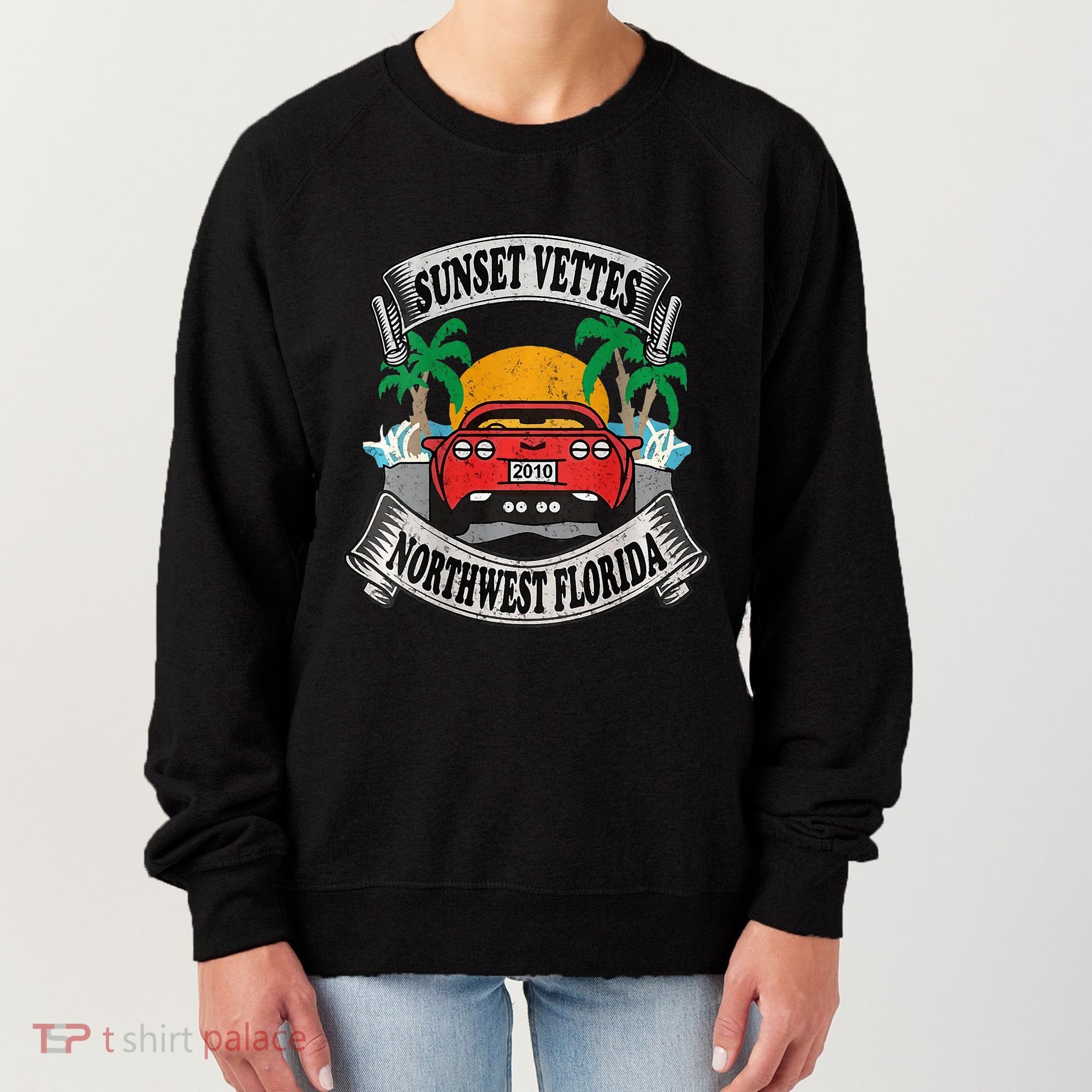 Sunset Vettes Of Northwest Florida Women's Sweatshirt