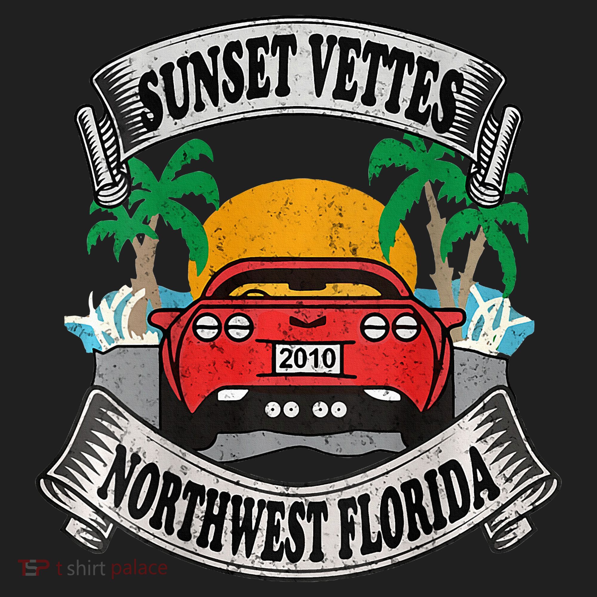 Sunset Vettes Of Northwest Florida Women's Sweatshirt