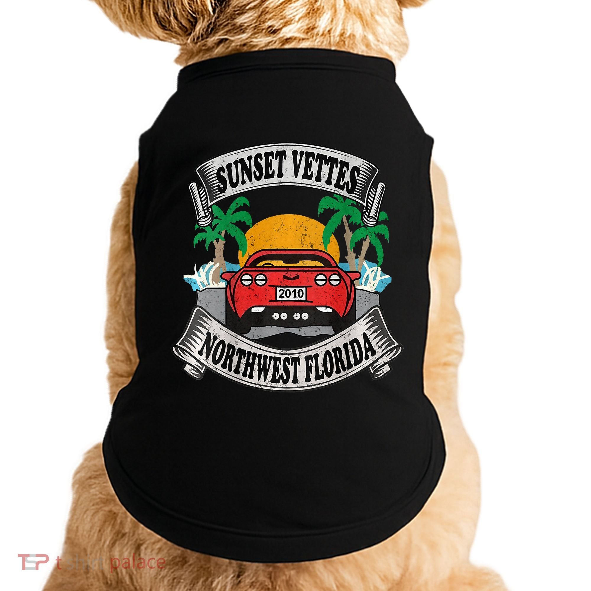Sunset Vettes Of Northwest Florida Doggie Tank