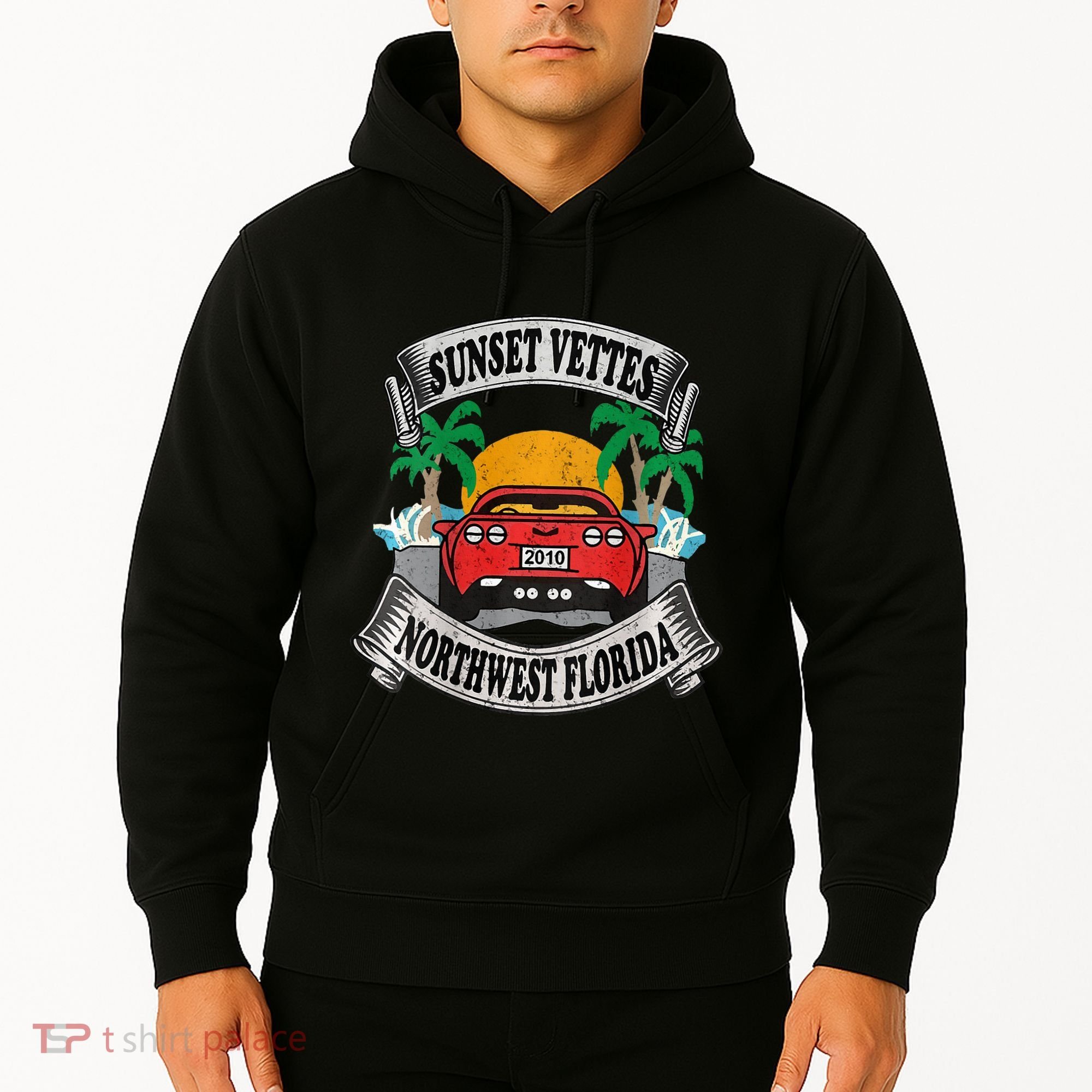 Sunset Vettes Of Northwest Florida Hoodie