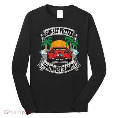 Sunset Vettes Of Northwest Florida Long Sleeve Shirt